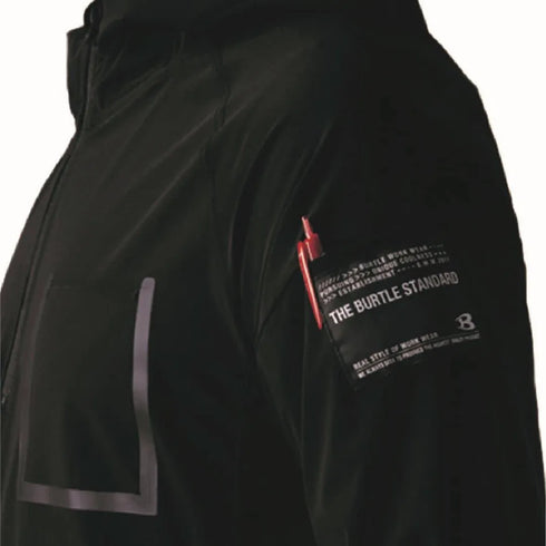 4084 ハーフジップフーディ