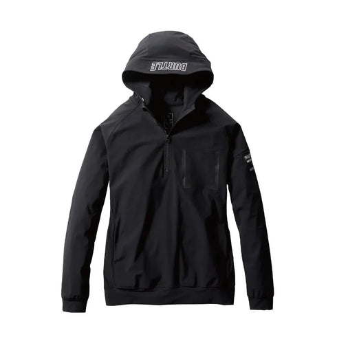 4084 ハーフジップフーディ