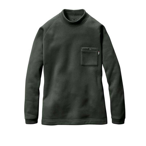 4093 モックネックホットTシャツ