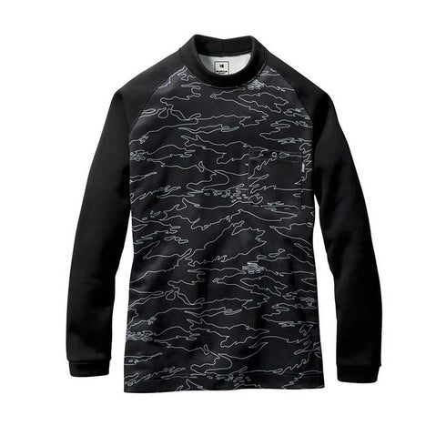 4093 モックネックホットTシャツ