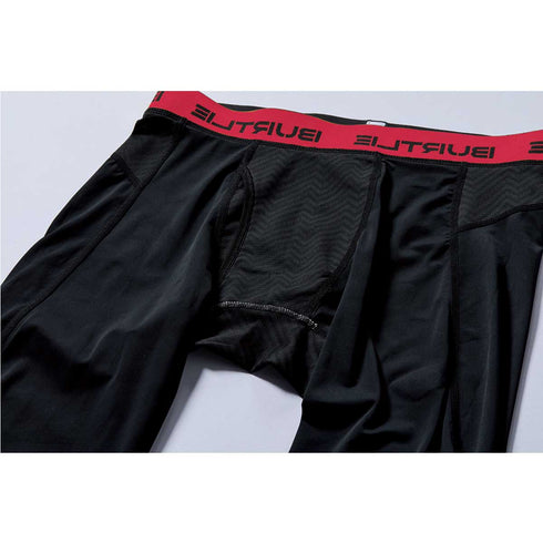 4106 アイスフィッテッドパンツ 2026SS ウエスト部分 レッド