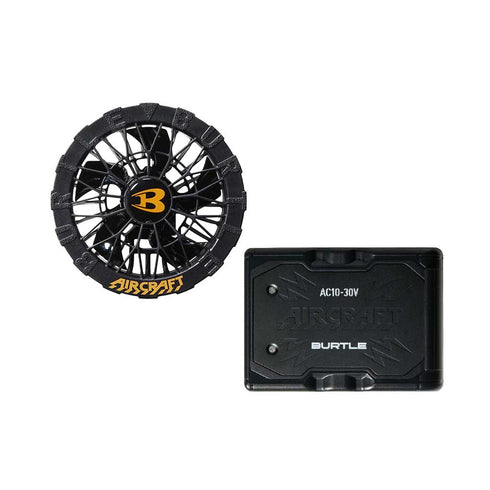 バートル AC10+AC10-1 エアークラフト 30V ファンバッテリーセット(4114コットンフィッテッド付)