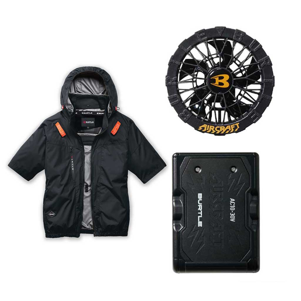 BURTLE AC2096HB 30V空調服セット 2026年新作セット】バートル AC2096HB エアークラフト 30Vコンプリート