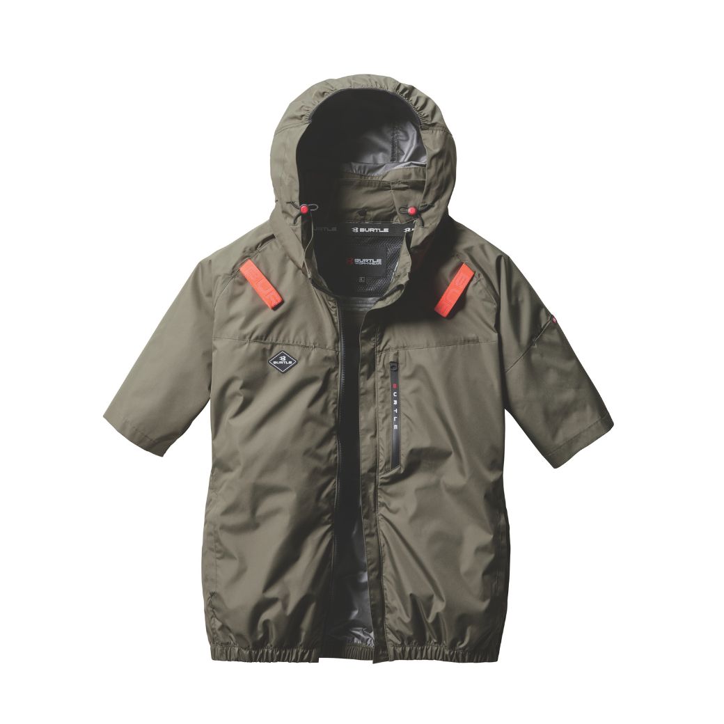 AC2066 バートル 半袖ブルゾン｜背中の干渉を防ぐサイドファン